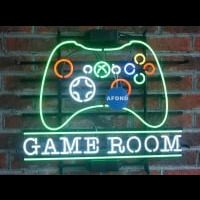 Game Room MAN CAVE  Neon Skilt