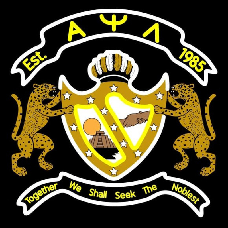 Alpha Psi Lambda Logo Neon Skilt