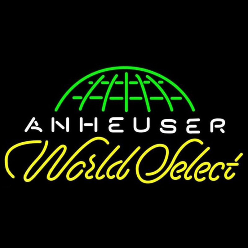 Anheuser World Select Neon Skilt