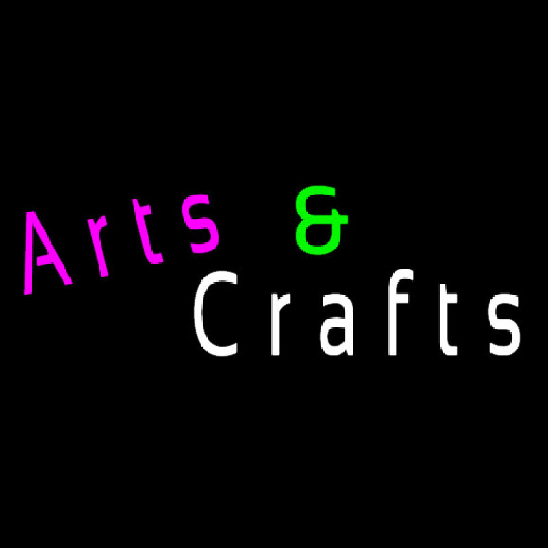 Art And Craft Neon Skilt