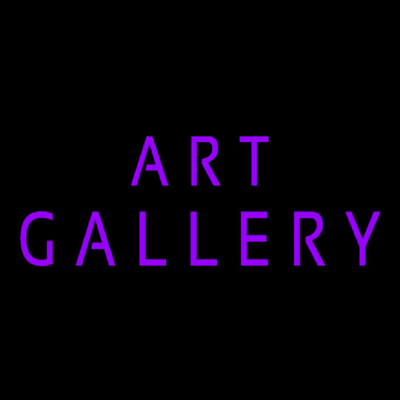 Art Gallery Neon Skilt