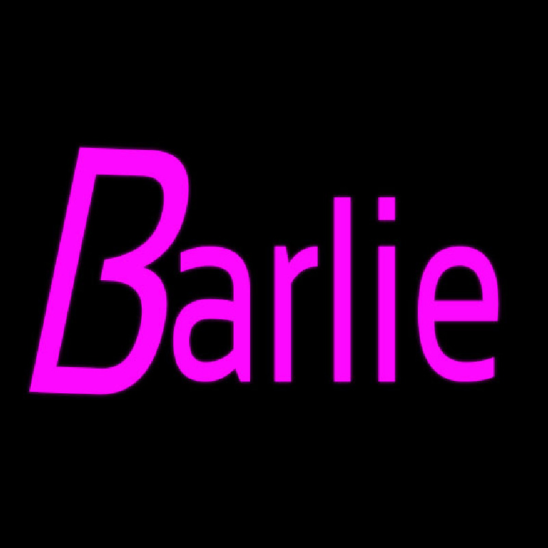 Barlie Neon Skilt