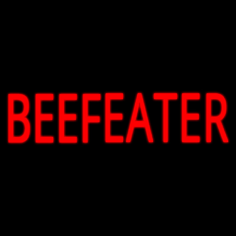 Beefeater Neon Skilt