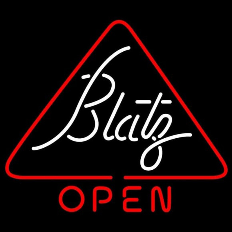 Blatz Open Neon Skilt