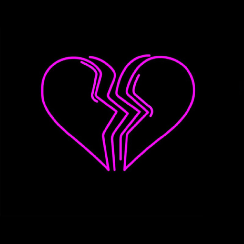 Blog Heart Neon Skilt