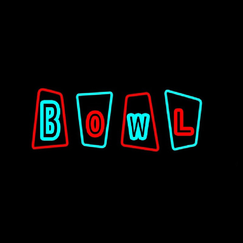 Bowl Neon Skilt