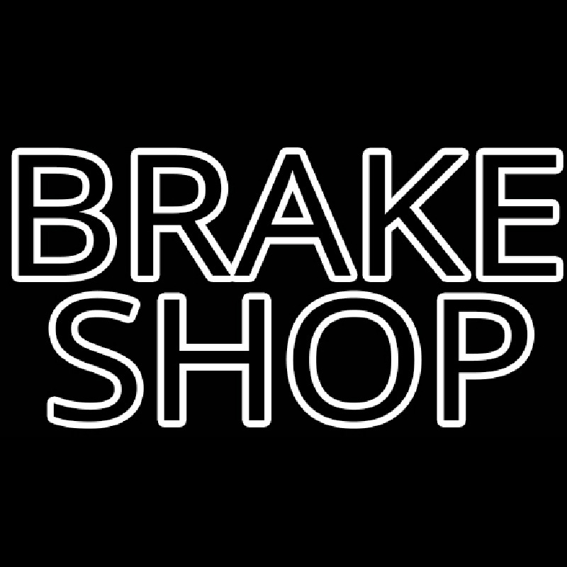 Brake Shop Neon Skilt