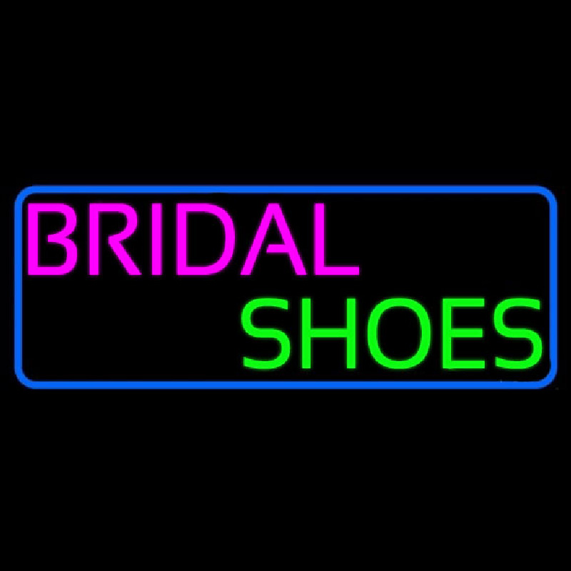 Bridal Shoes Neon Skilt