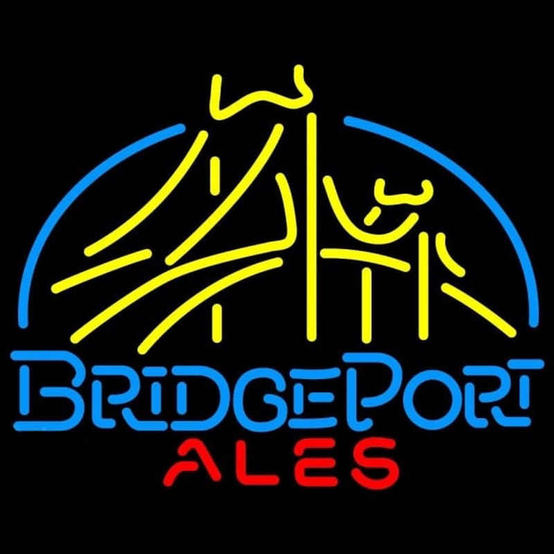 Bridgeport Ales Bridge Neon Skilt