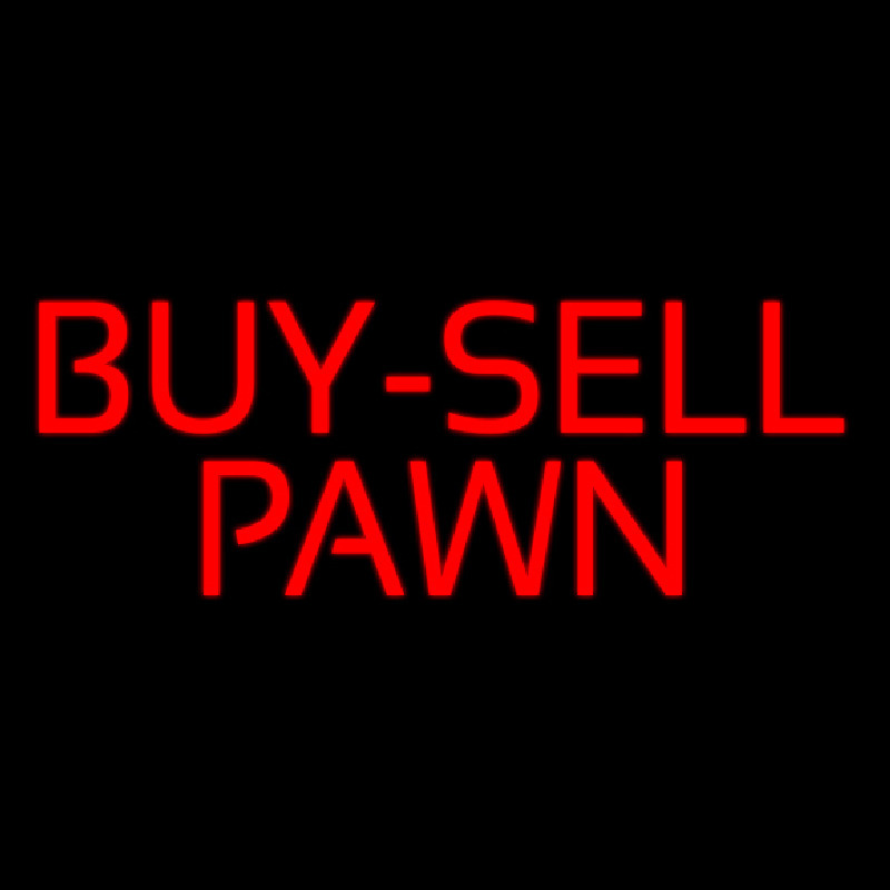 Buy Sell Pawn Neon Skilt