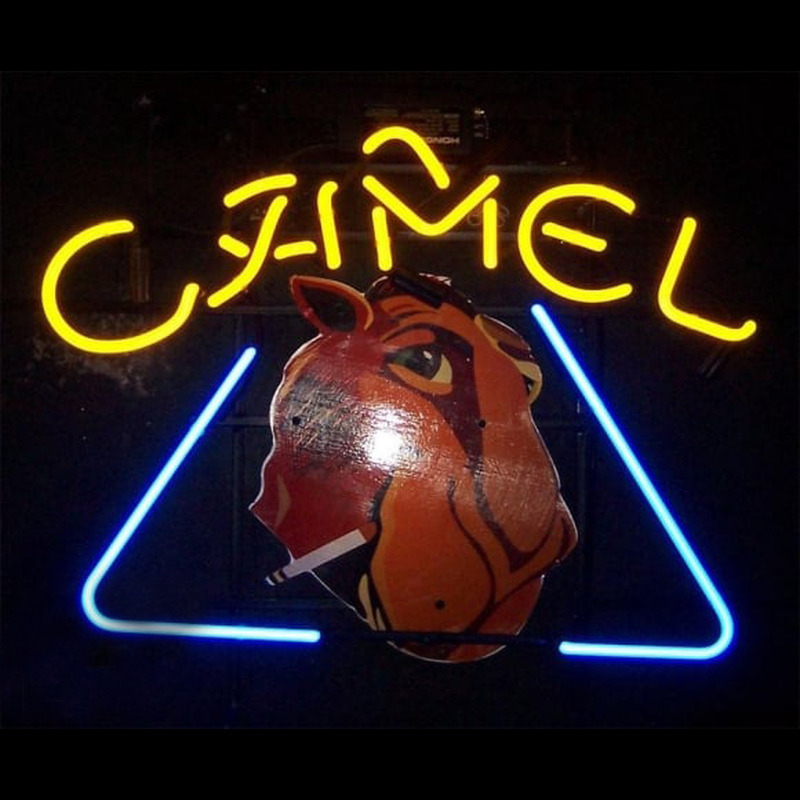 Camel Cigarettes Joe Camel Neon Skilt