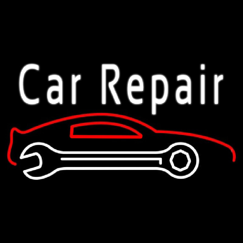 Car Repair Neon Skilt