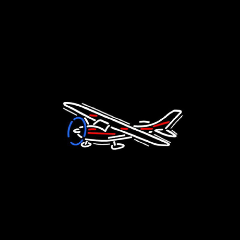 Cessna 182 Blank Neon Skilt