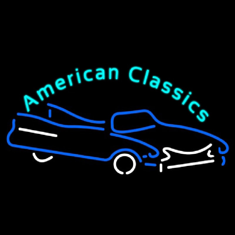 Classics American Neon Skilt