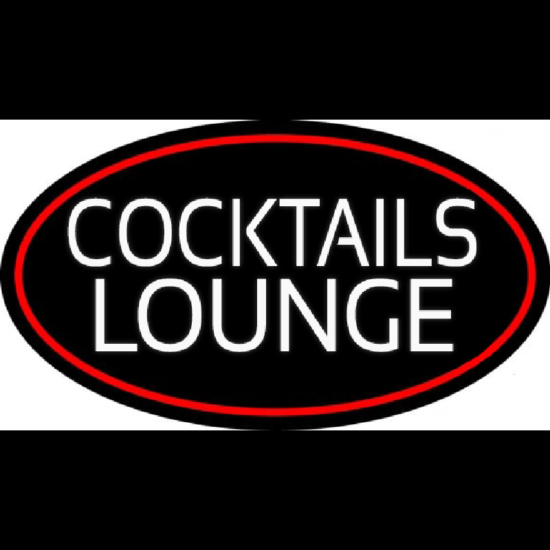 Cocktail Lounge Neon Skilt