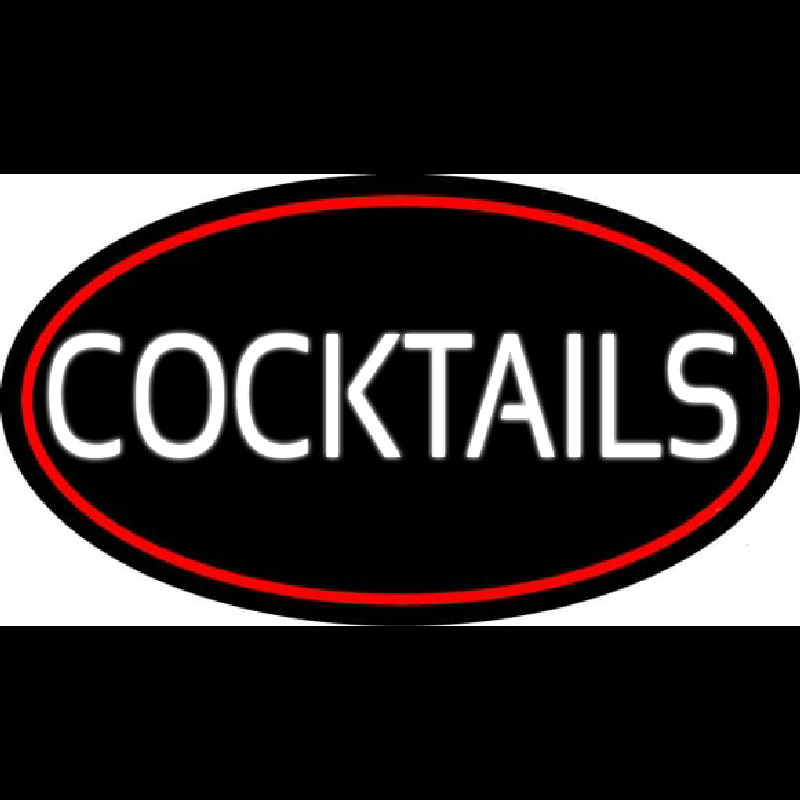 Cocktails Neon Skilt