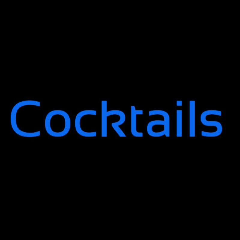 Cocktails Neon Skilt