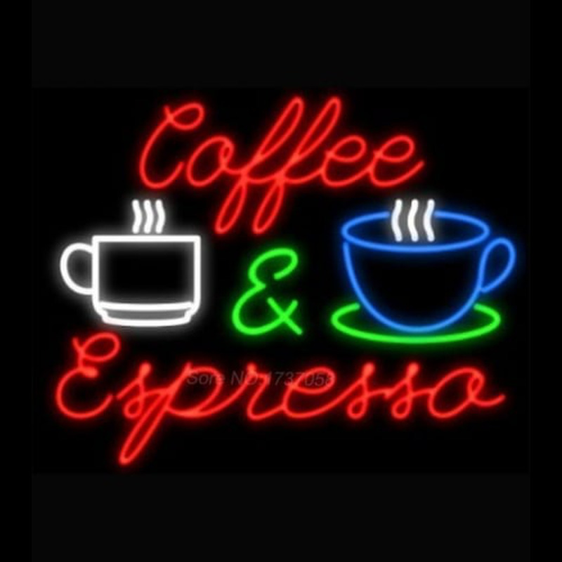 Coffee Espresso Neon Skilt