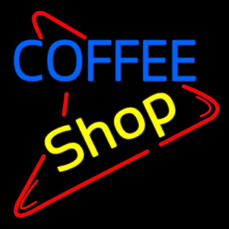 Coffee Shop Neon Skilt