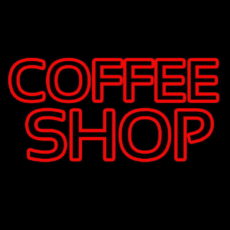 Coffee Shop Neon Skilt