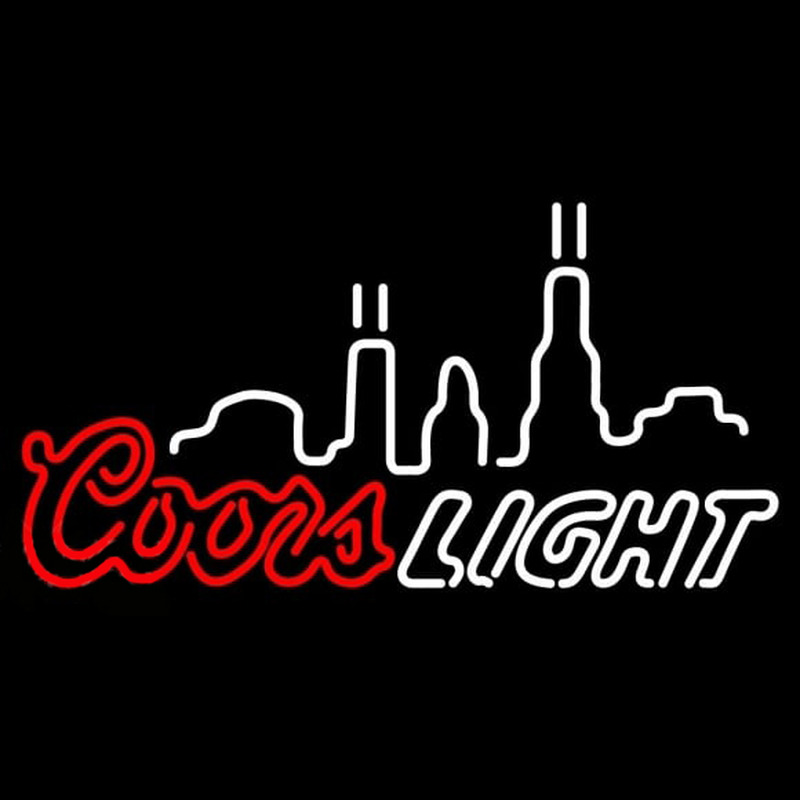 Coors Light City Logo Beer Sign Neon Skilt