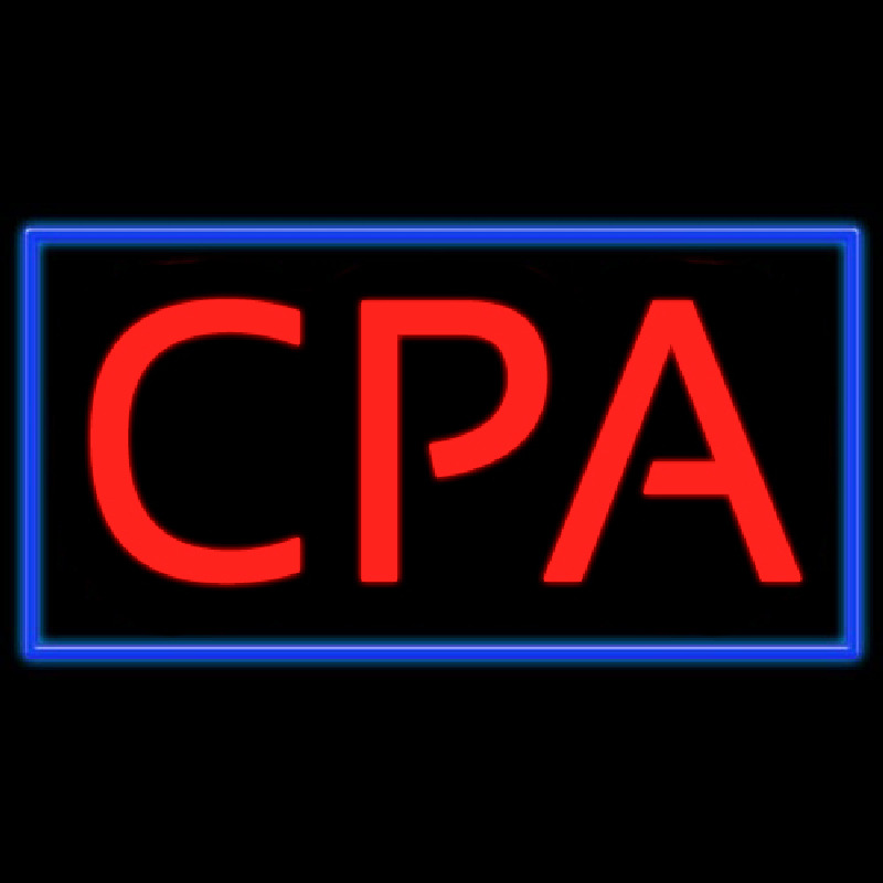 Cpa Neon Skilt