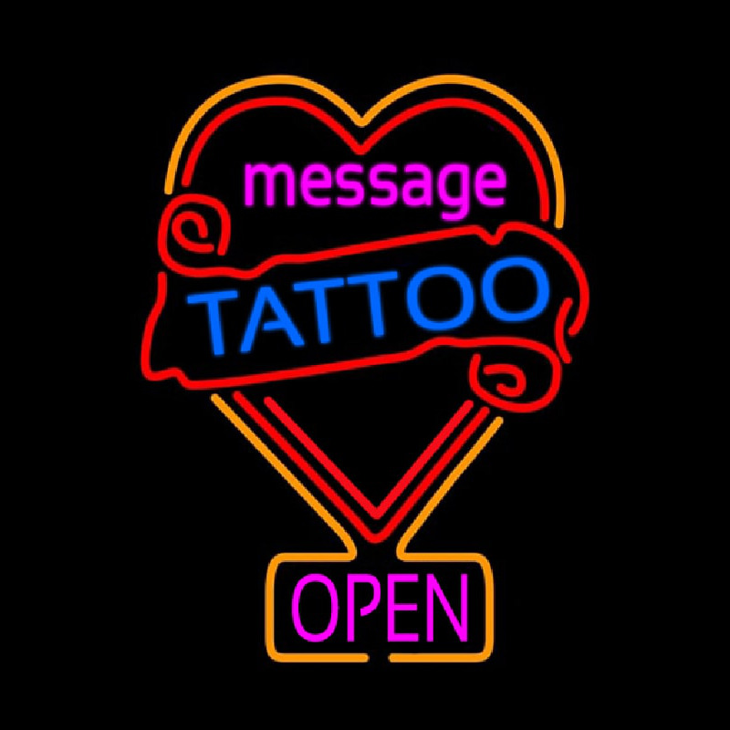 Custom Tattoo Neon Skilt