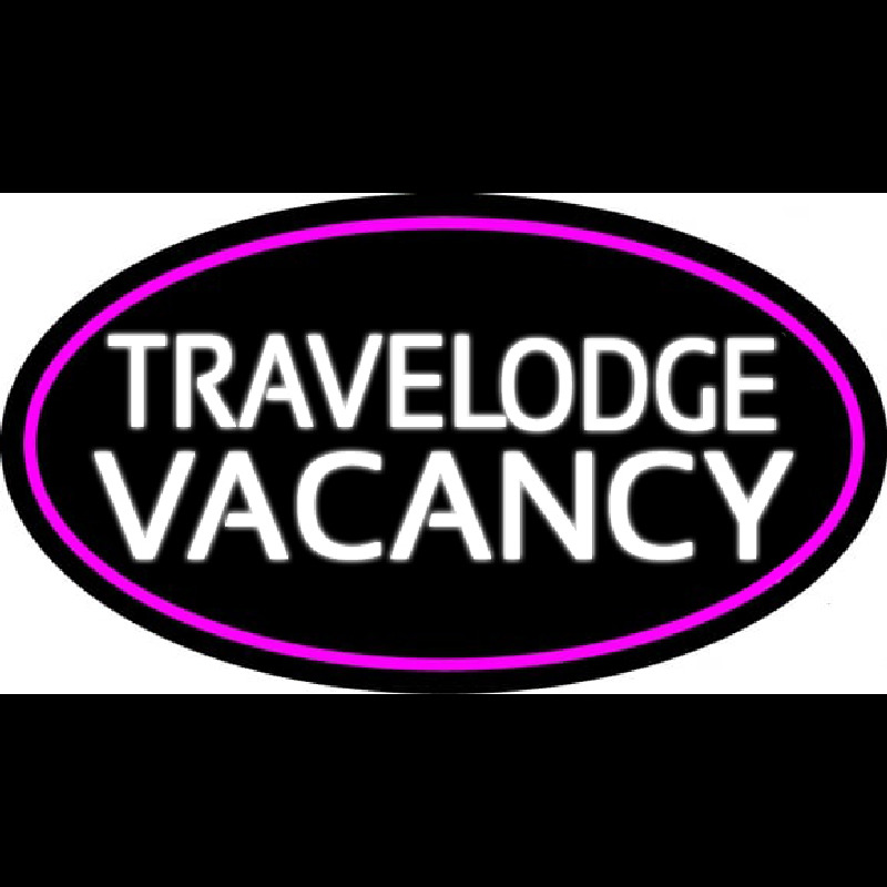 Custom Travelodge Vacancy Neon Skilt