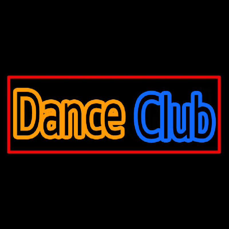 Dance Club Neon Skilt