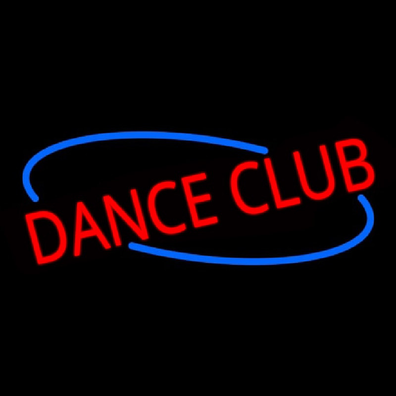 Dance Club Neon Skilt