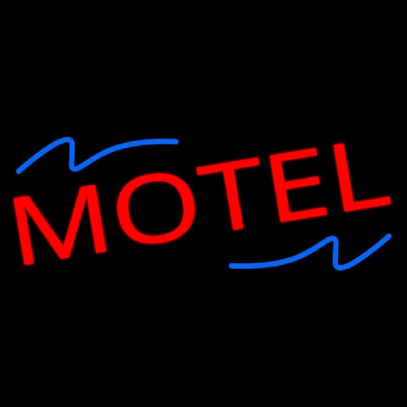 Decorative Motel Neon Skilt