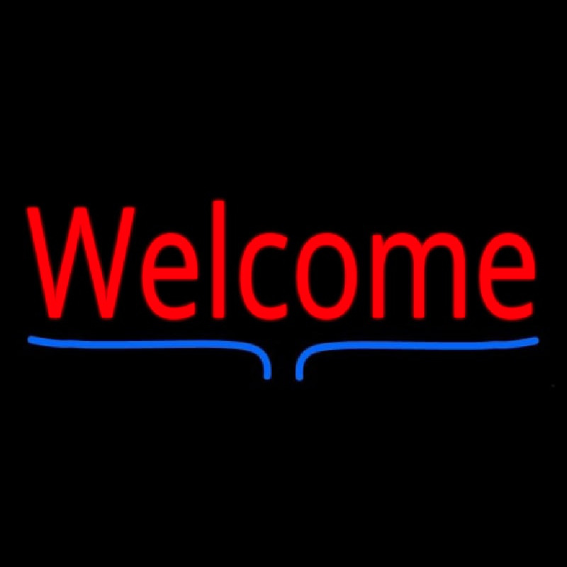 Decorative Welcome Bar Neon Skilt