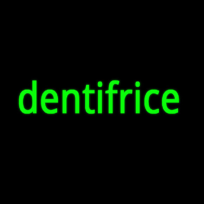 Dentifrice Neon Skilt