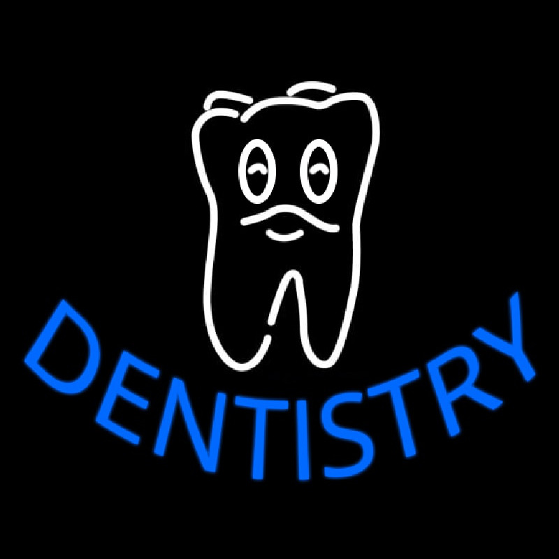 Dentistry Logo Neon Skilt