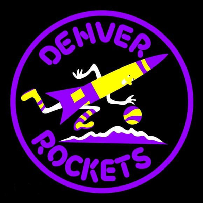 Denver Rockets Neon Skilt