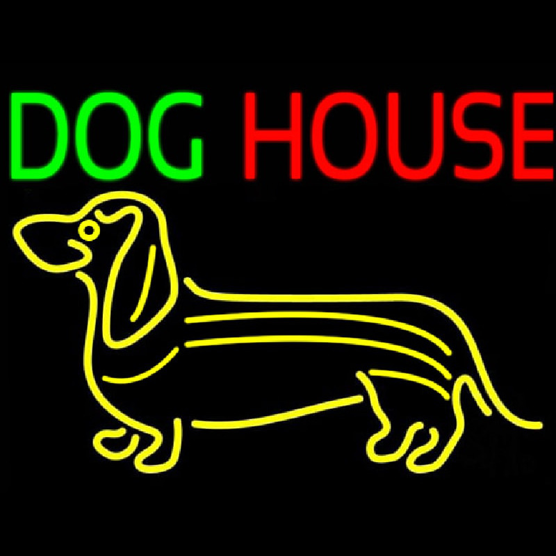 Dog House 2 Neon Skilt