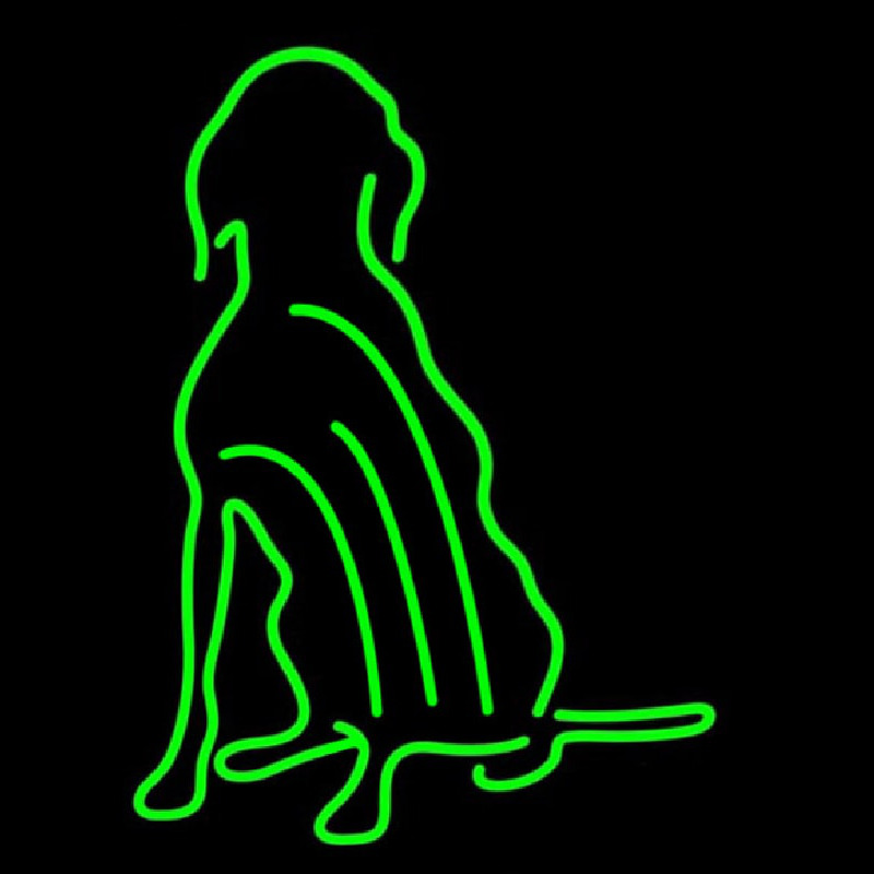 Dog Logo 1 Neon Skilt