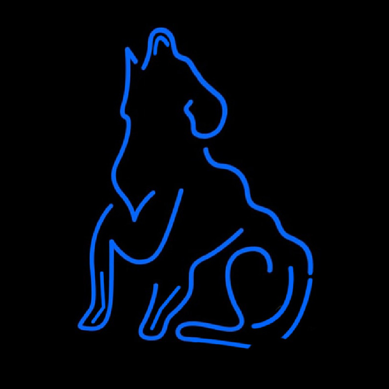 Dog Logo Neon Skilt