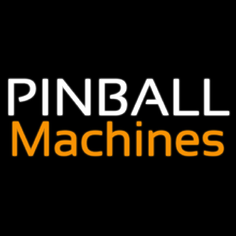 Double Stroke Pinball Machines 3 Neon Skilt