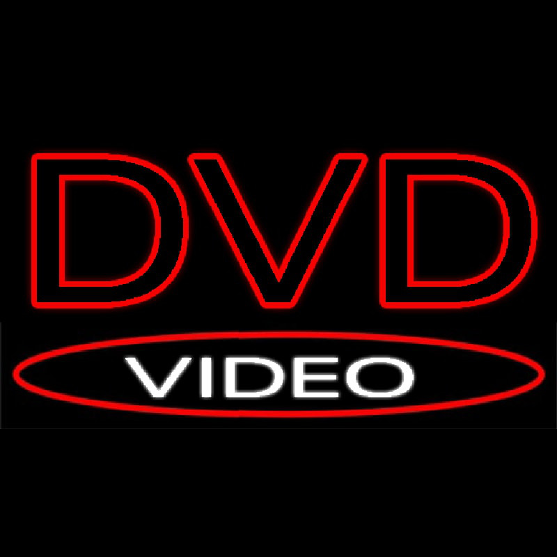 Dvd Video Neon Skilt