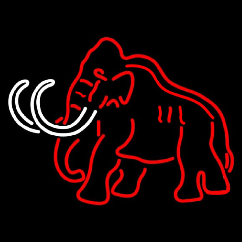 Elephant Neon Skilt