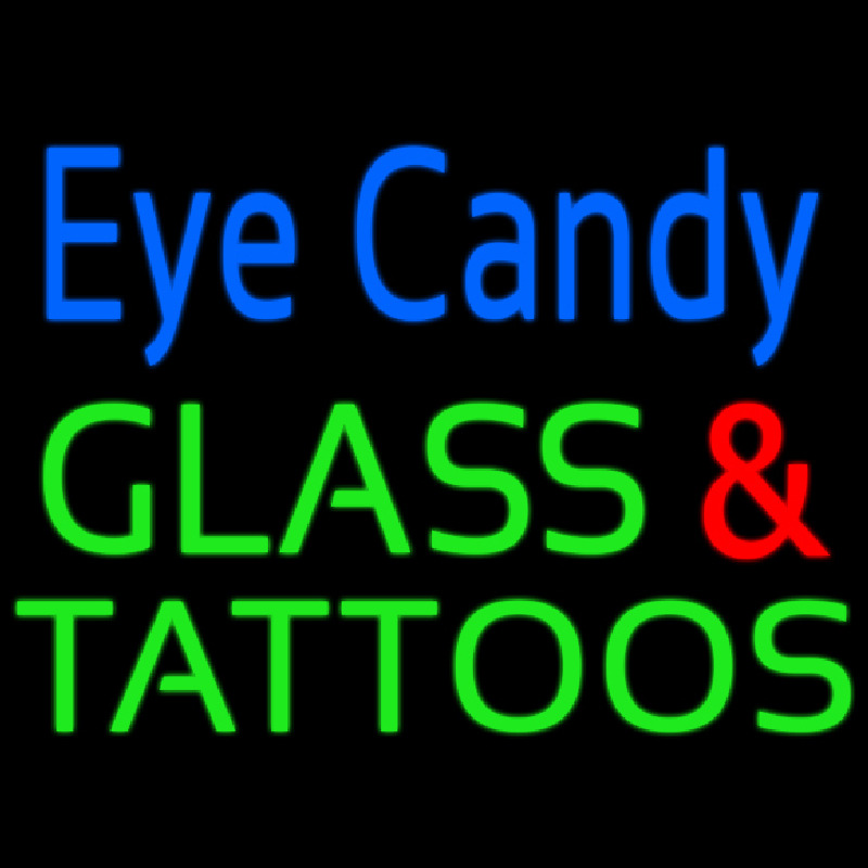 Eye Candy Neon Skilt