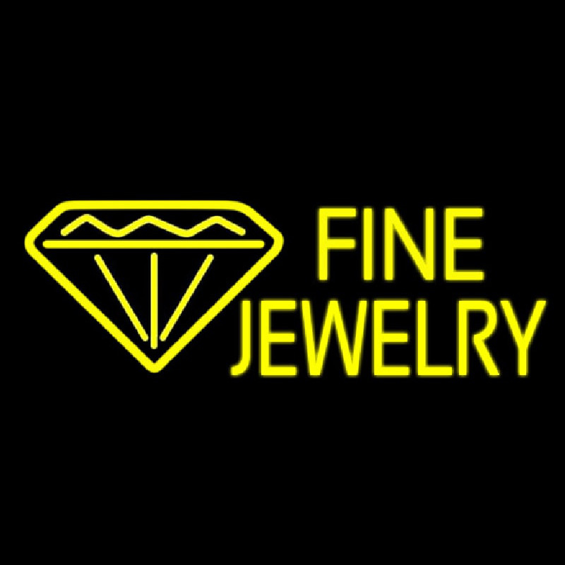 Fine Jewelry Neon Skilt