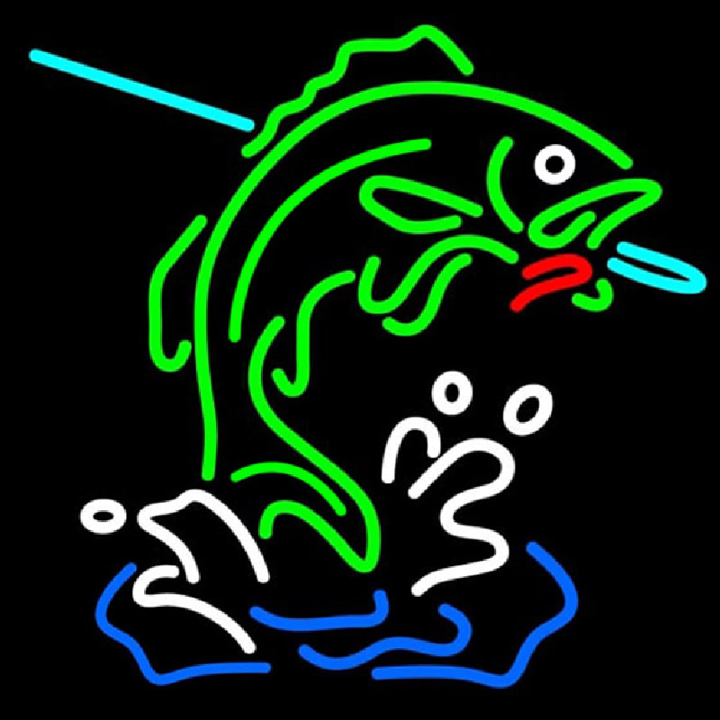 Fish Neon Skilt