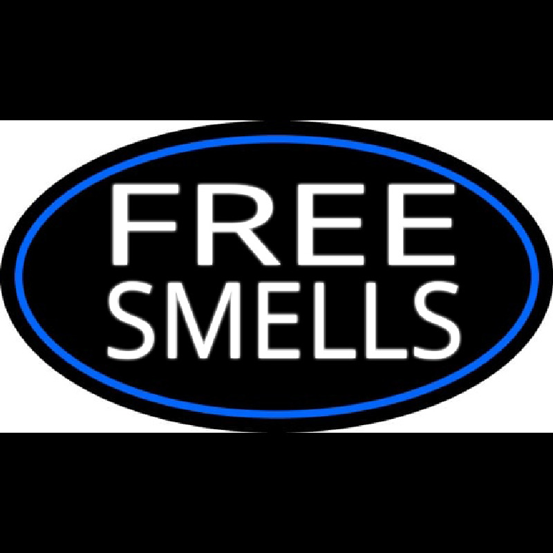 Free Smells Neon Skilt