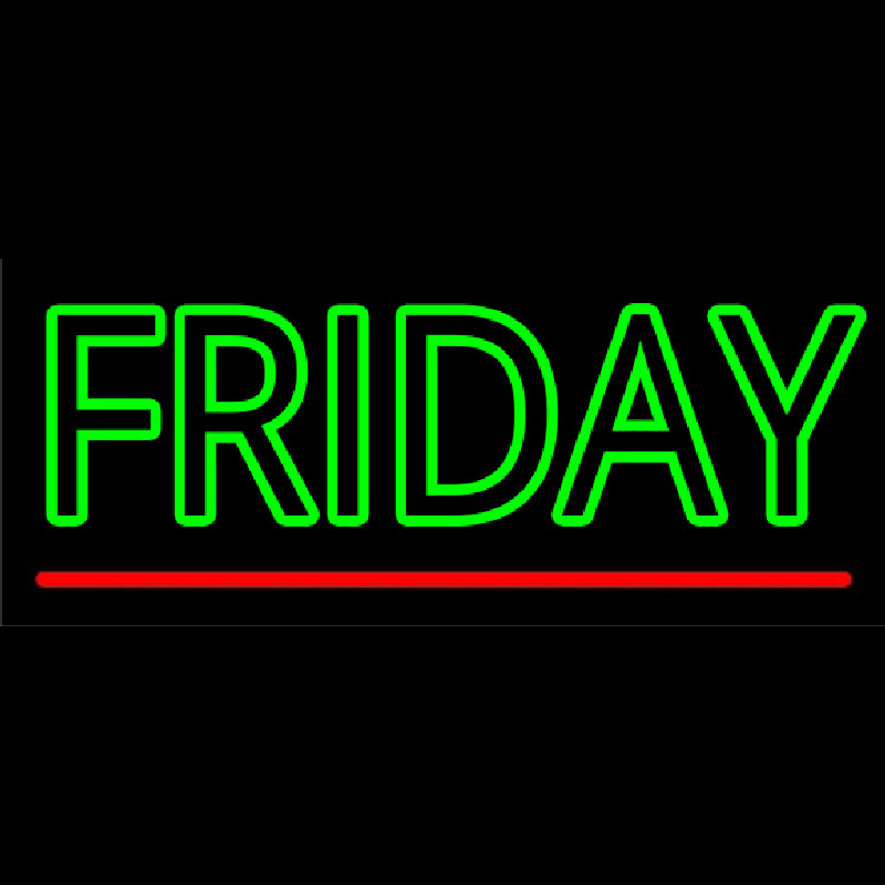 Friday Neon Skilt