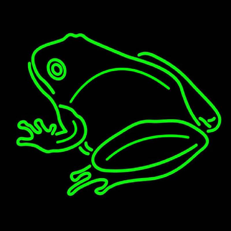 Frog Logo Neon Skilt