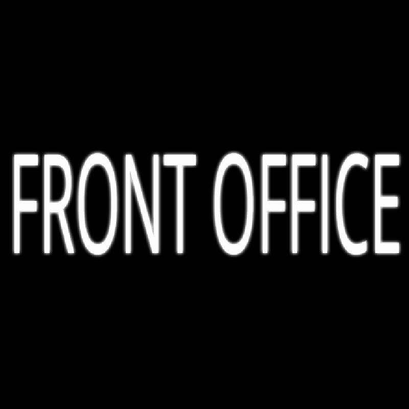 Front Office Neon Skilt