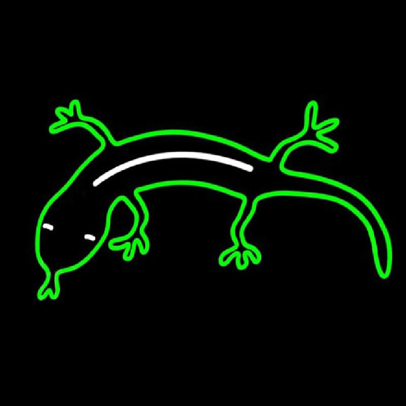 Gecko Neon Skilt