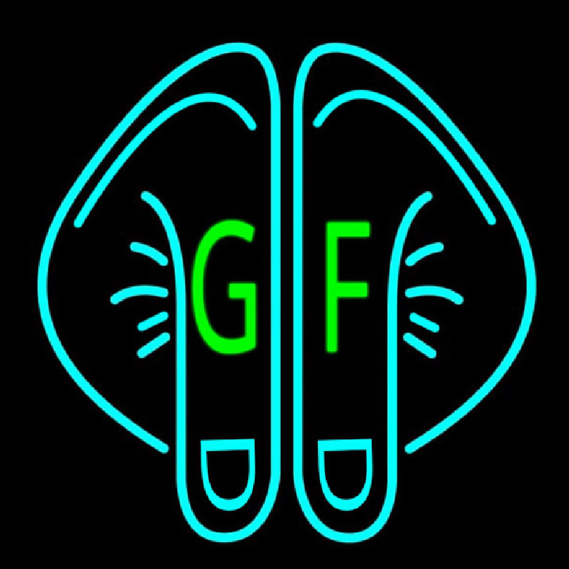 Gf Hand Signneon Sign Neon Skilt